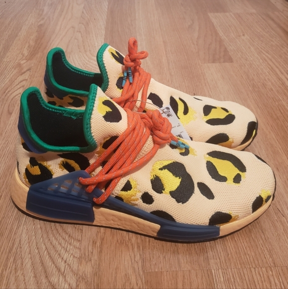 Adidas NMD Hu Pharrell Williams HP3221 Men's 9.5 Sneakers NWOB - Picture 4 of 10